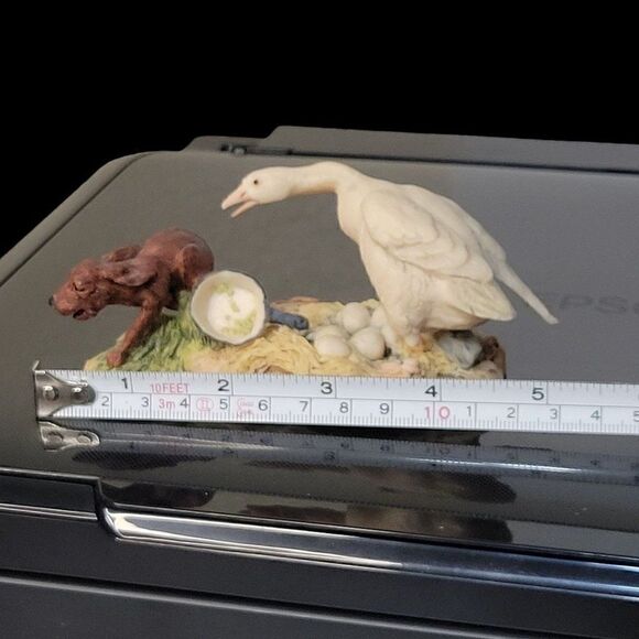 Vintage Schmid Lowell Davis Figurine White Swan - Picture 7 of 9